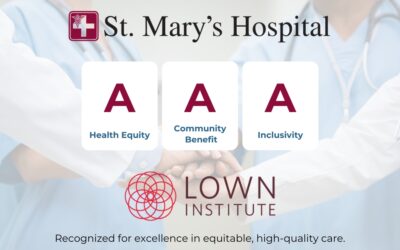 St. Mary’s Hospital Earns “A” Grades in Three Categories on Lown Institute Hospitals Index